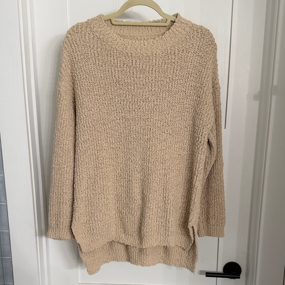 Amazon Women's Cream Crew Neck Sweater